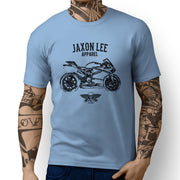 Jaxon Lee Illustration For A Ducati 1199 Superleggera Motorbike Fan T-shirt