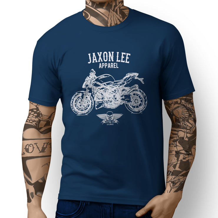 Jaxon Lee Illustration For A Ducati Streetfighter 848 v2 Motorbike Fan T-shirt
