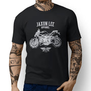 Jaxon Lee Illustration For A Ducati Streetfighter 848 v2 Motorbike Fan T-shirt