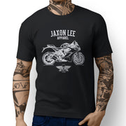 Jaxon Lee Illustration For A Ducati SuperSport Motorbike Fan T-shirt