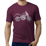 JL Illustration For A Ducati Monster 797 Motorbike Fan T-shirt