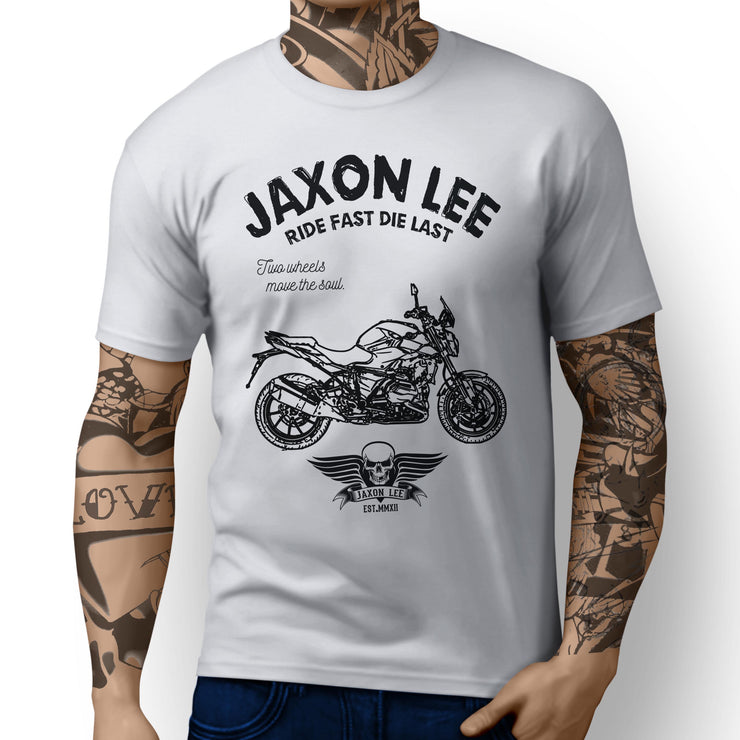 JL Ride BMW R1200R 2017 inspired Motorbike Art T-shirts - Jaxon lee