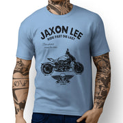 JL Ride Illustration For A Ducati XDiavel Motorbike Fan T-shirt