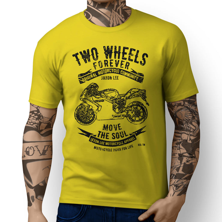 JL Soul Illustration For A Ducati 749S Motorbike Fan T-shirt - Jaxon lee