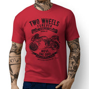 JL Soul Illustration For A Ducati 749 Motorbike Fan T-shirt - Jaxon lee