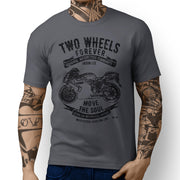 JL Soul Illustration For A Ducati 749 Motorbike Fan T-shirt - Jaxon lee