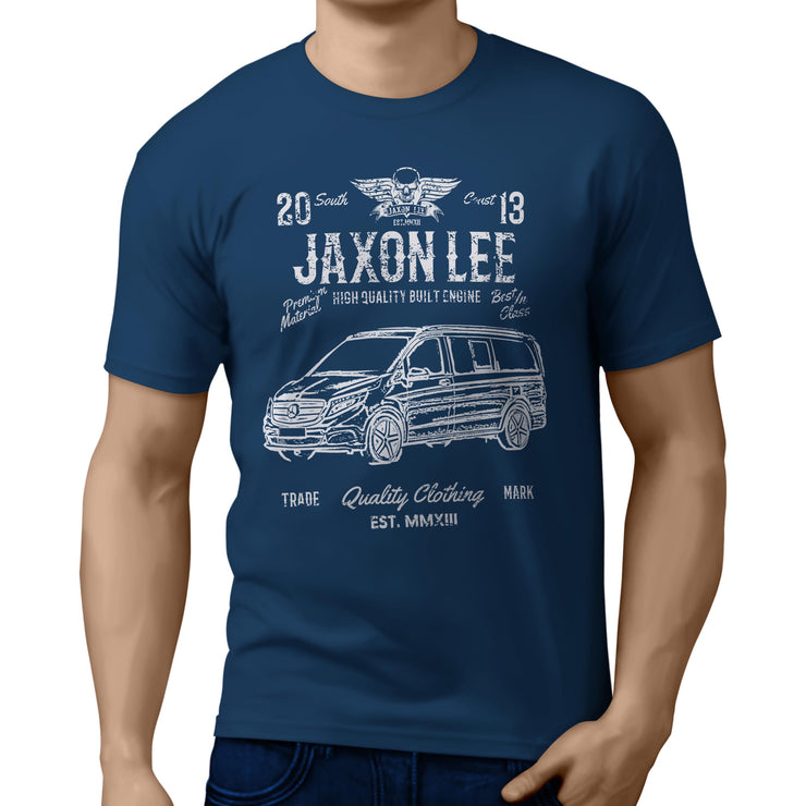 JL Soul Illustration For A Mercedes Benz V Class Motorcar Fan T-shirt