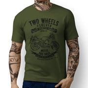 JL Ride Aprilia Tuono V4 R APRC Motorbike Illustration T-shirt