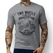 JL Soul Illustration For A Yamaha TW200 Motorbike Fan T-shirt