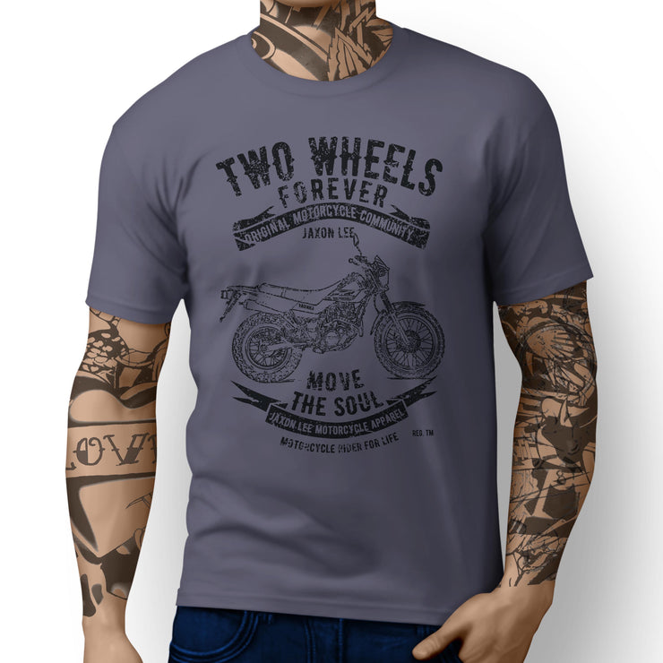 JL Soul Illustration For A Yamaha TW200 Motorbike Fan T-shirt