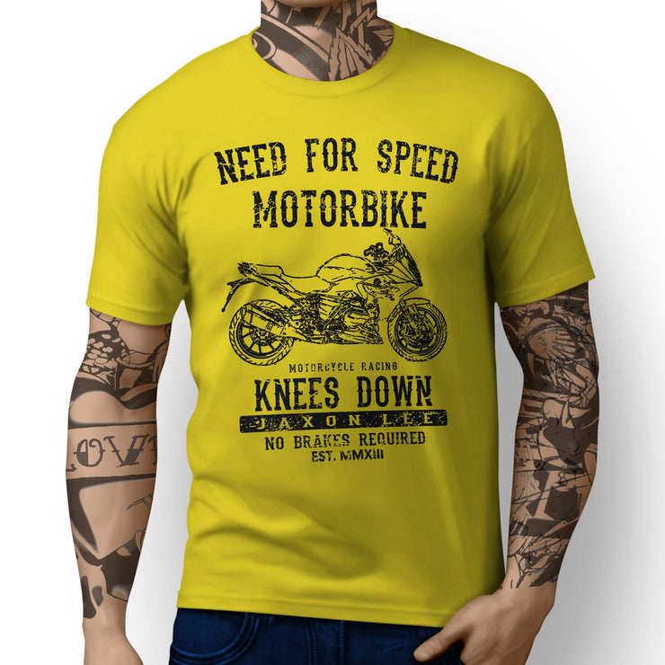 JL* Speed Illustration For A BMW R1200RS 2017 Motorbike Fan T-shirt
