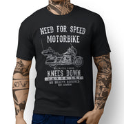 JL Speed Art Tee aimed at fans of Harley Davidson Electra Glide Ultra Classic Motorbike