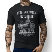 JL Speed Illustration For A Honda CRF125F Motorbike Fan T-shirt