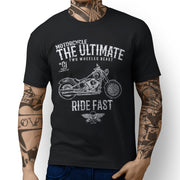 JL Ultimate Art Tee aimed at fans of Harley Davidson Softail Slim S Motorbike