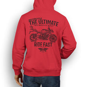 JL Ultimate Illustration For A Triumph Street Triple 2016 Motorbike Fan Hoodie