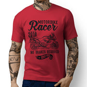 RH Racer Illustration For A Suzuki Katana GSX 750F 2007 Motorbike Fan T-shirt