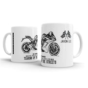 JL Illustration For A Ducati SuperSport S Motorbike Fan – Gift Mug