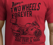 RH Triumph Art Tee aimed at fans of Sprint GT SE Motorbike - Jaxon lee