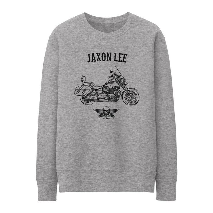 JL Basic Illustration for a Triumph America 2015 Motorbike fan Jumper