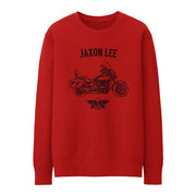 JL Basic Illustration for a Triumph America 2015 Motorbike fan Jumper