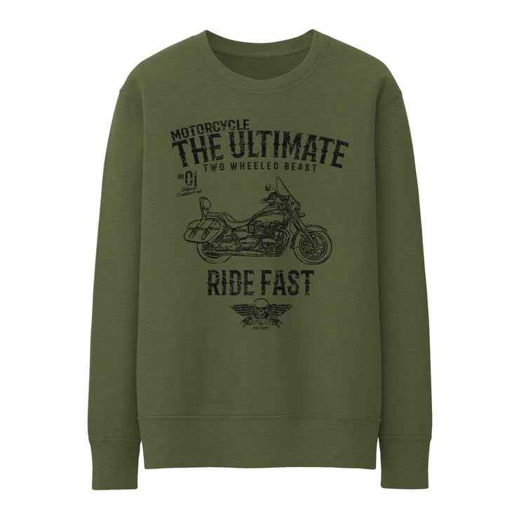 JL Ultimate Illustration for a Triumph America 2015 Motorbike fan Jumper