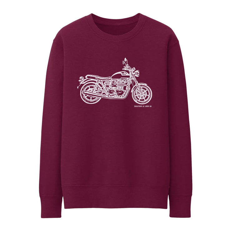 JL Art Jumper aimed at fans of Triumph Bonneville Newchurch Motorbike