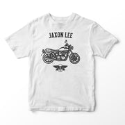 JL Basic Illustration for a Triumph Bonneville Newchurch Motorbike fan T-shirt