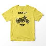 JL Basic Illustration for a Triumph Bonneville Newchurch Motorbike fan T-shirt