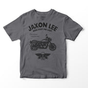 JL Ride Illustration for a Triumph Bonneville Newchurch Motorbike fan T-shirt