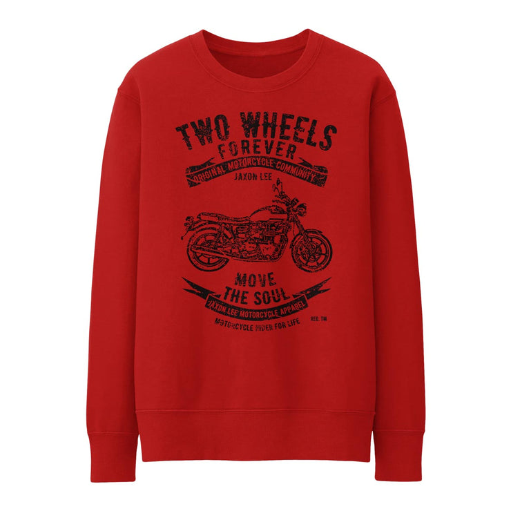 JL Soul Illustration for a Triumph Bonneville Newchurch Motorbike fan Jumper