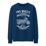 JL Soul Illustration for a Triumph Bonneville Newchurch Motorbike fan Jumper