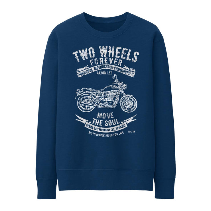 JL Soul Illustration for a Triumph Bonneville Newchurch Motorbike fan Jumper