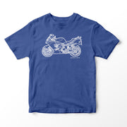 JL Illustration For A Triumph Sprint ST 1050 Motorbike Fan T-shirt