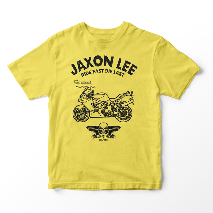 JL Ride Illustration for a Triumph Sprint ST 1050 Motorbike fan T-shirt