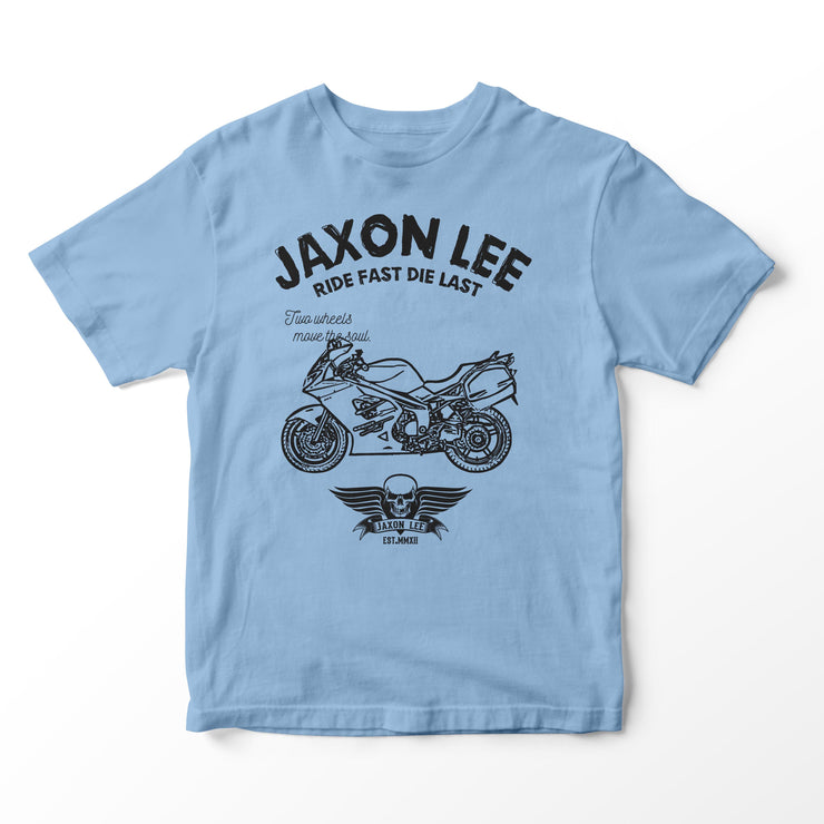 JL Ride Illustration for a Triumph Sprint ST 1050 Motorbike fan T-shirt