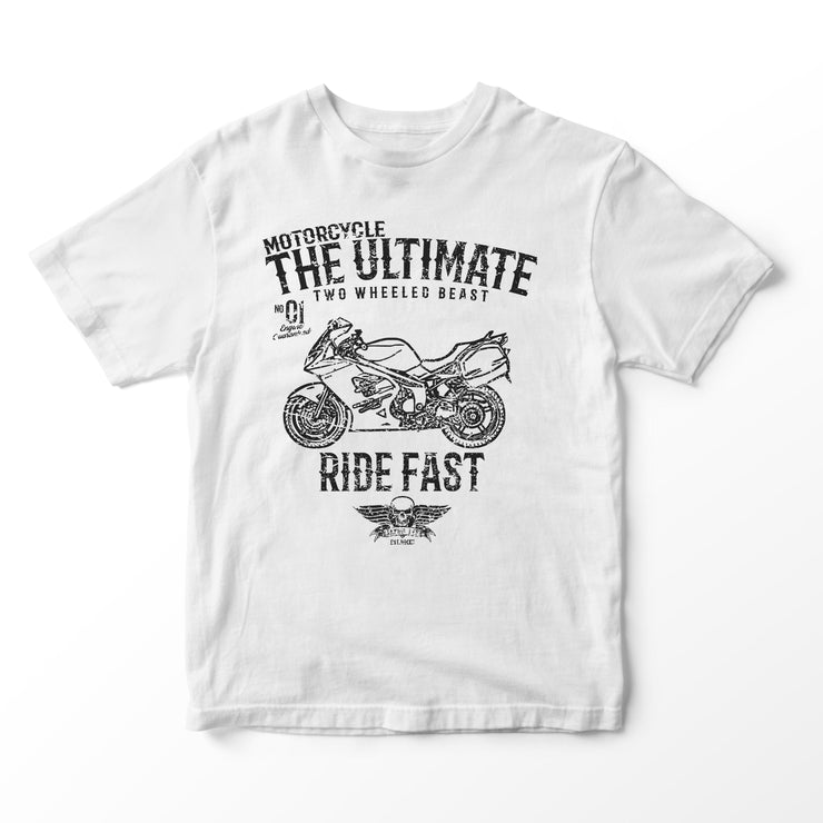 JL Ultimate Illustration for a Triumph Sprint ST 1050 Motorbike fan T-shirt