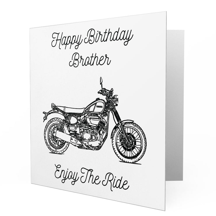 Jaxon Lee - Birthday Card for a Yamaha SCR950 2017 Motorbike fan