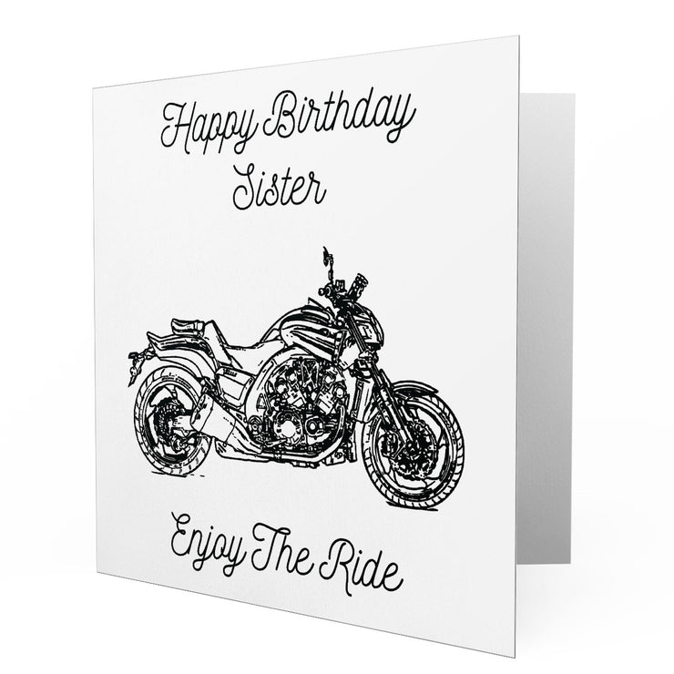 Jaxon Lee - Birthday Card for a Yamaha VMAX 2015 Motorbike fan