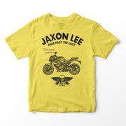 JL ride Illustration for a Yamaha XJ6 Naked Motorbike fan T-shirt