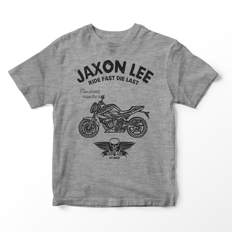 JL ride Illustration for a Yamaha XJ6 Naked Motorbike fan T-shirt